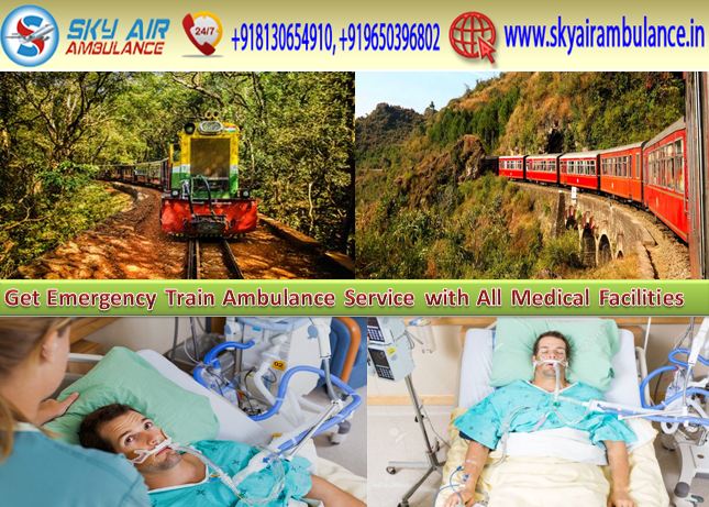 get emergency and reliable sky train ambulance services 01