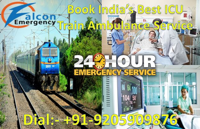 24 Hours Helpful Falcon Train Ambulance Patient Transfer Services 02