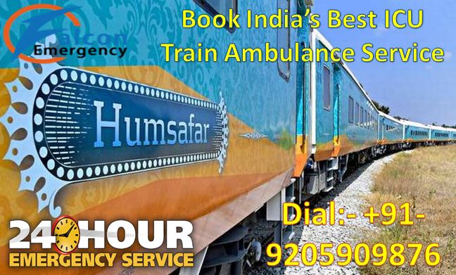 24 Hours Helpful Falcon Train Ambulance Patient Transfer Services 06