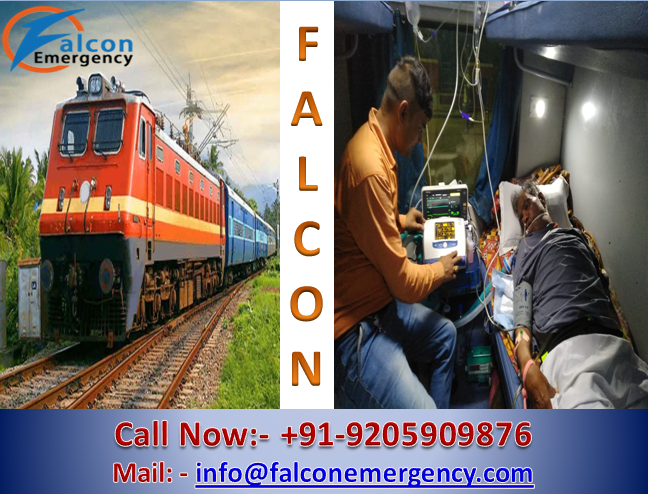 Falcon Emergency Train Ambulance in Delhi and Kolkata - Get Quick and Best Relocation 04