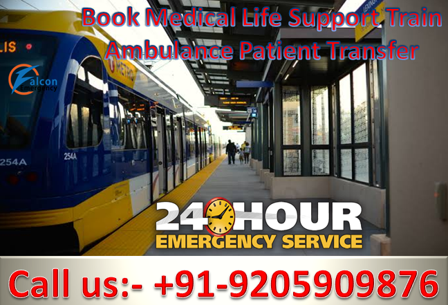 Delhi Train Ambulance by Falcon Emergency 02