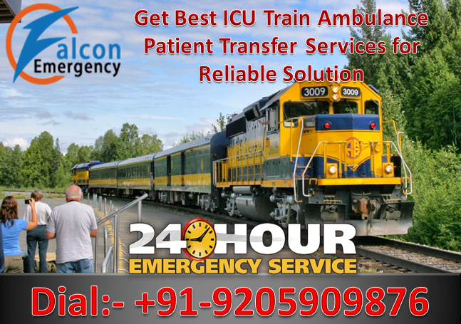 Delhi Train Ambulance by Falcon Emergency 06