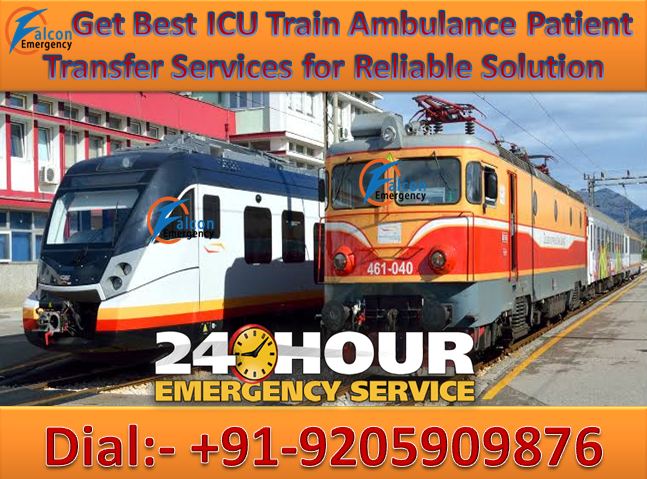 Delhi Train Ambulance by Falcon Emergency 07