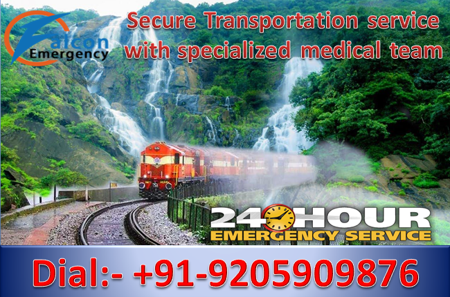 Delhi Train Ambulance by Falcon Emergency 10
